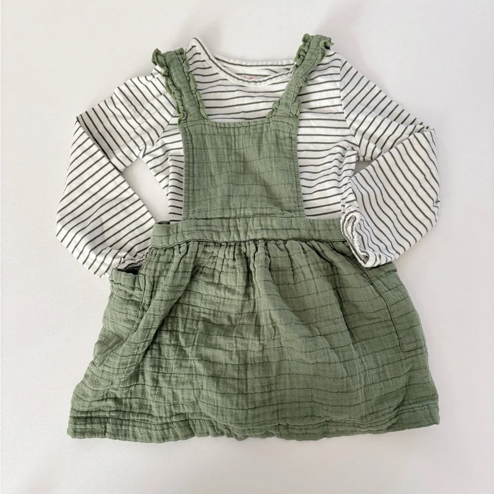 Cat & Jack Matching Shirt and Dress Set - Picture 1 of 8